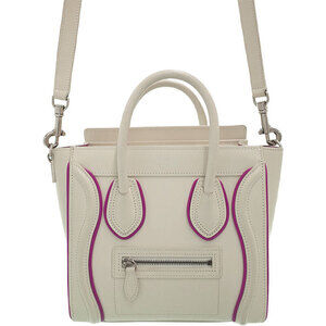 Celine Shopper Luggage Leather Shoulder Bag